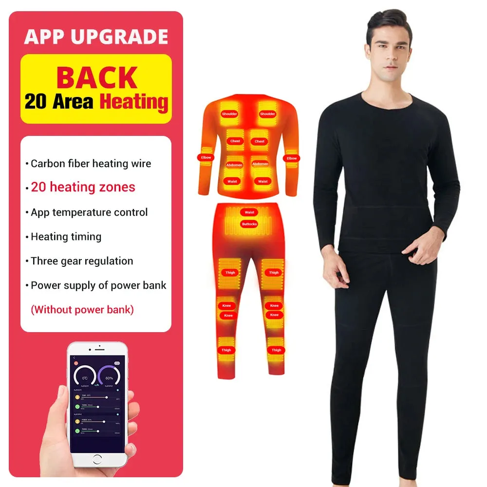 1 - AC - APP-Controlled Heated Jacket: USB-powered fleece, warm and convenient for winter