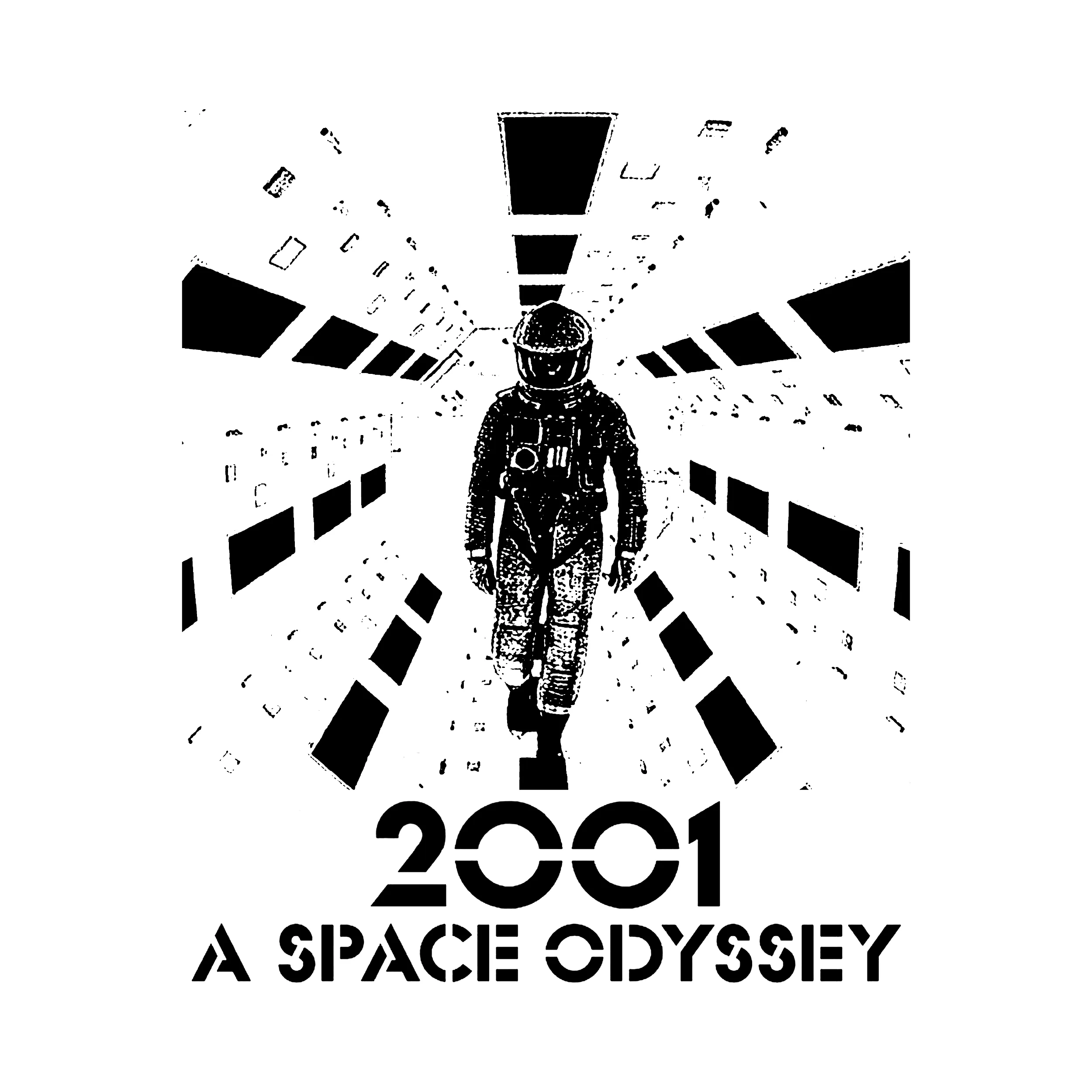 2001 A Space Odyssey Slim Fit Tee