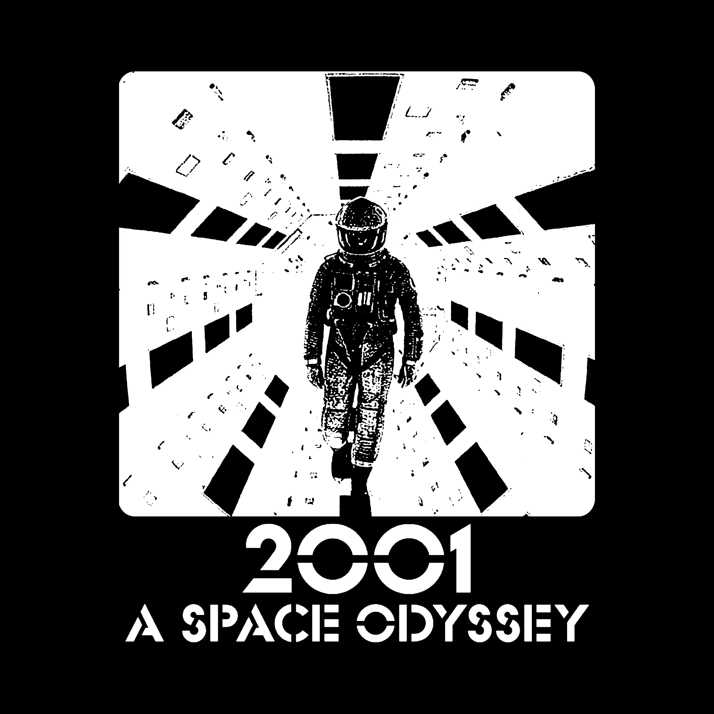 2001 A Space Odyssey Slim Fit Tee