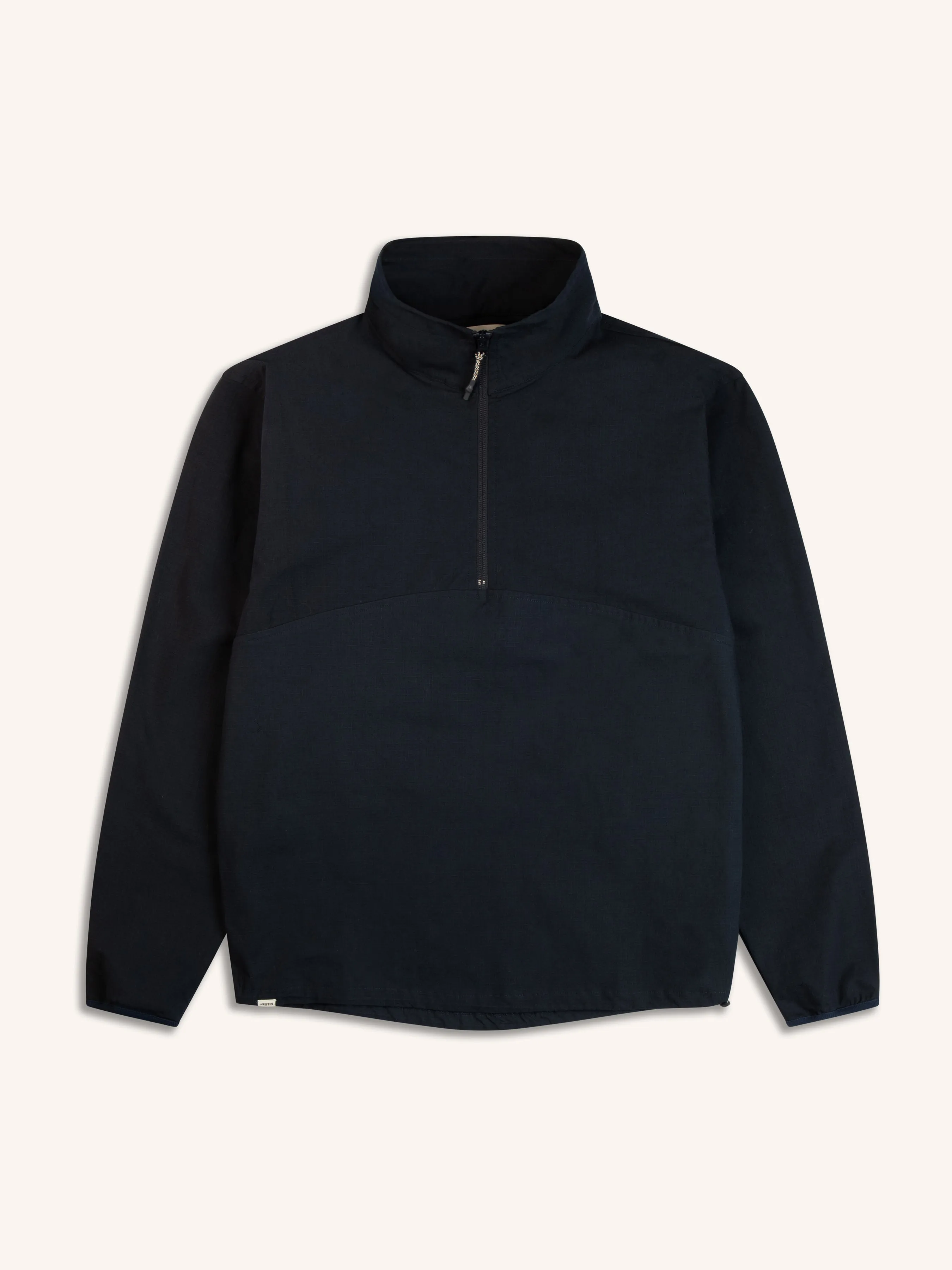 Aberfeldy Windbreaker In Navy Cotton Ripstop