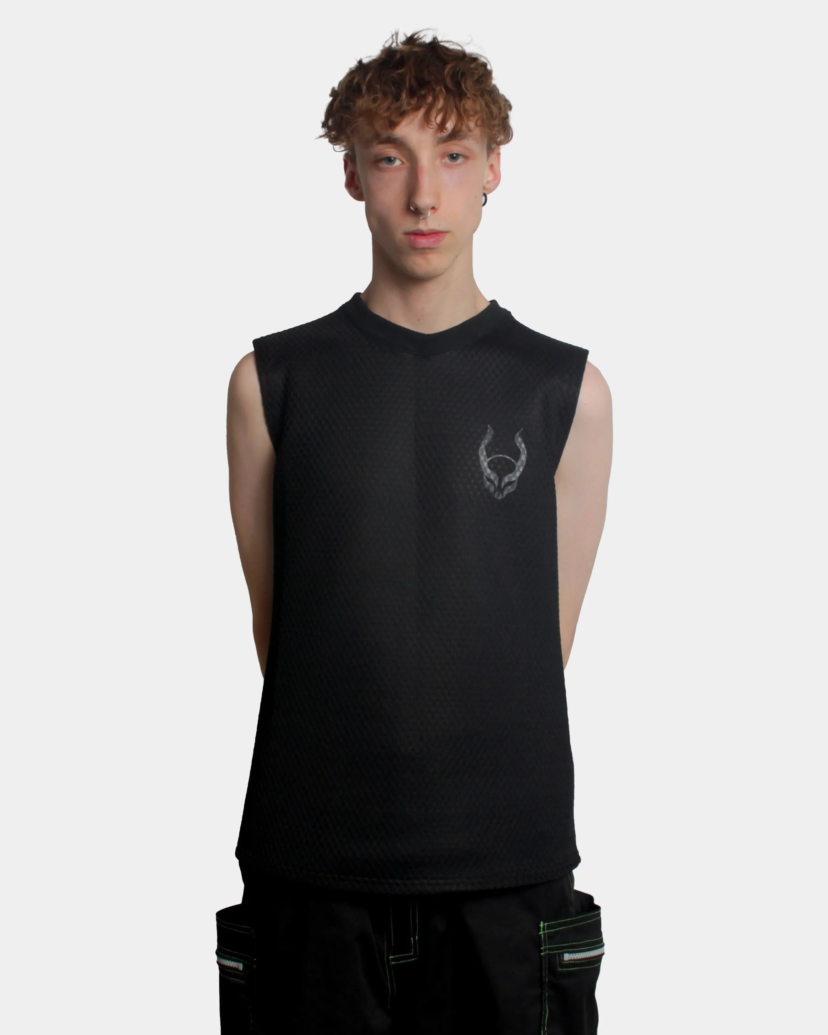 AIRTEX MESH LOGO VEST MENS