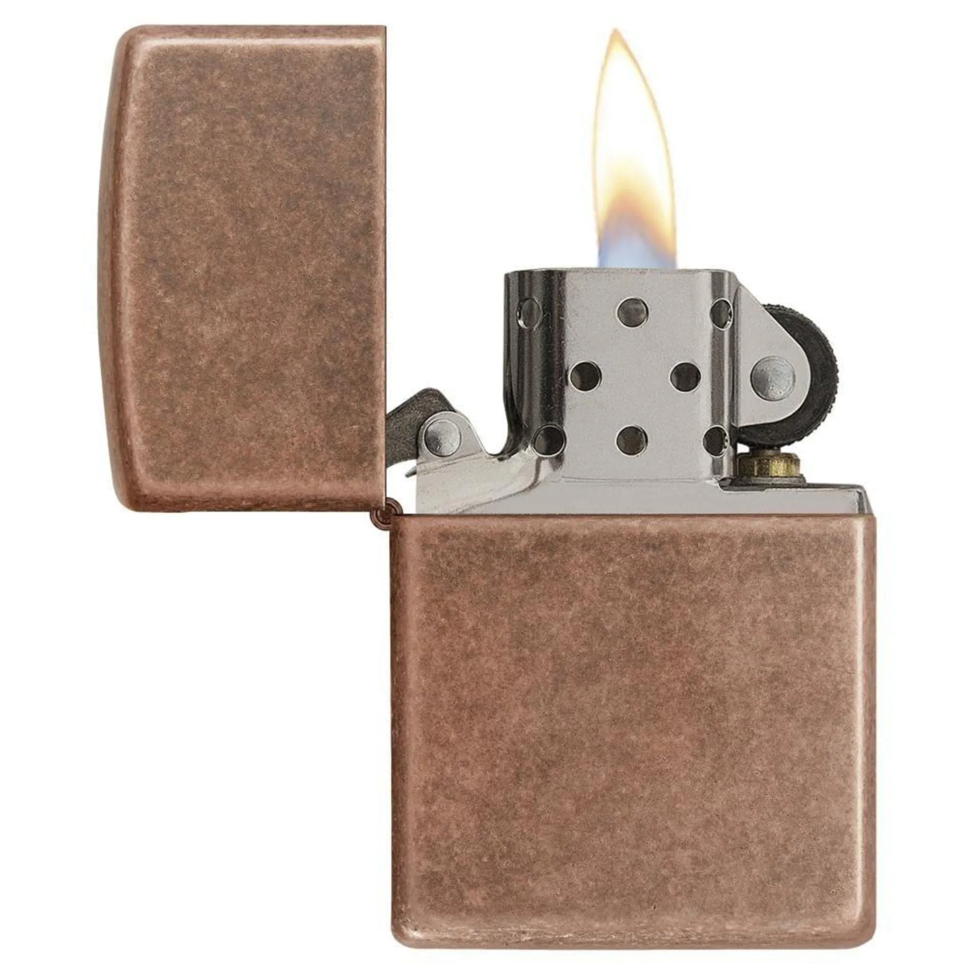 ANTIQUE COPPER ZIPPO LIGHTER #301FB