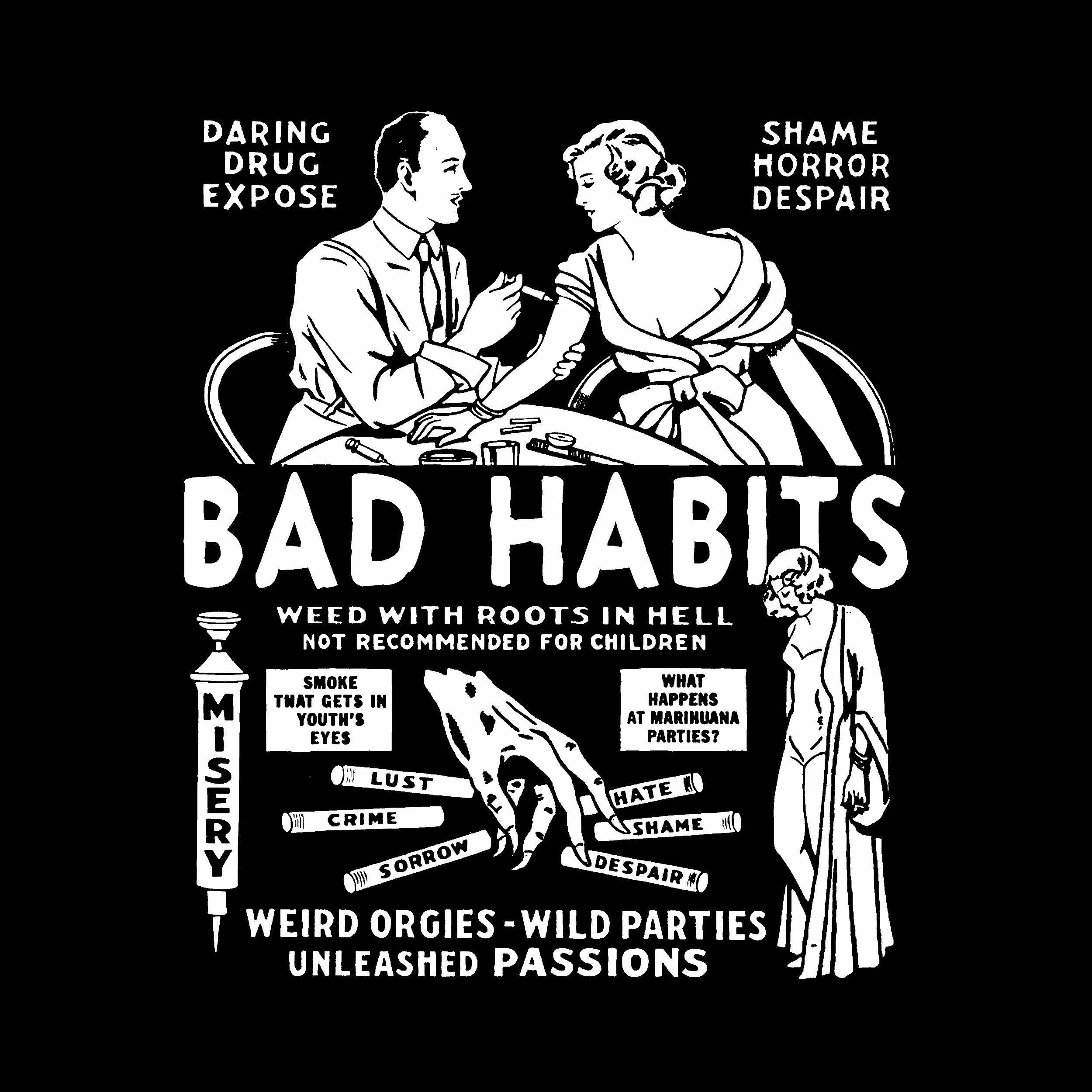 Bad Habits Slim Fit Tee