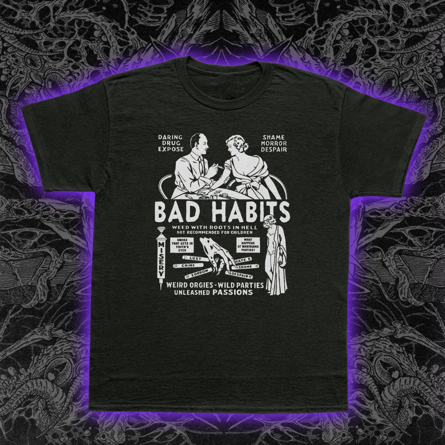 Bad Habits Slim Fit Tee