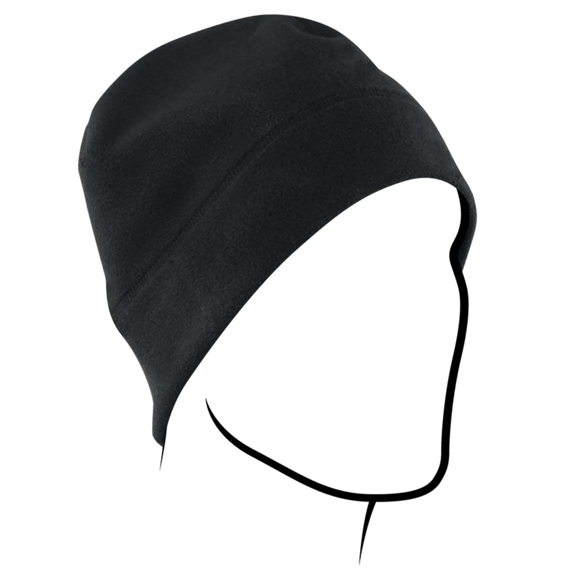 Beanie Windproof Black