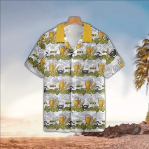 Beer Hawaiian Shirt For Men, Beer Lover Gifts, Beer Shirt, Beer day gift,  Gift for beer lover