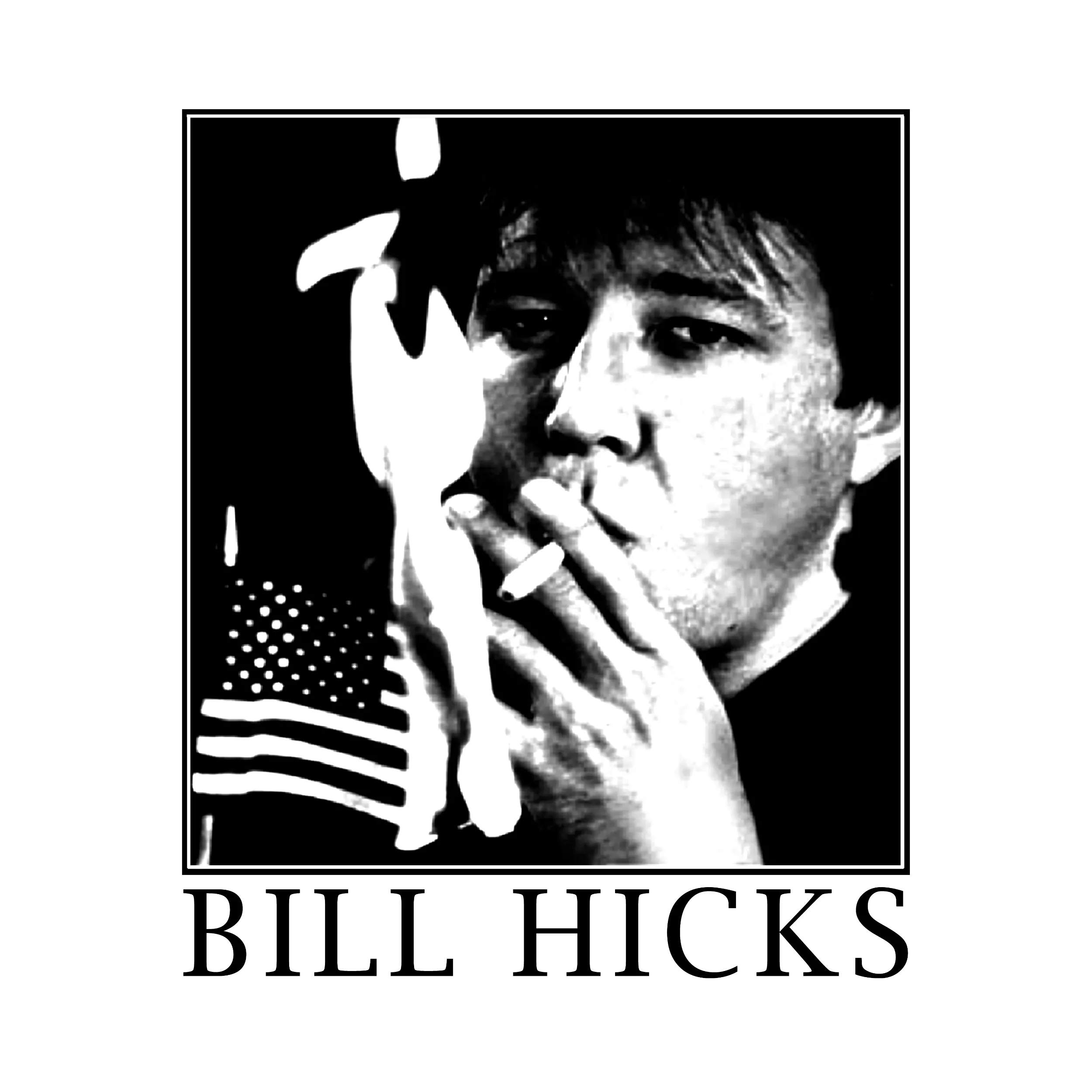 Bill Hicks Slim Fit Tee