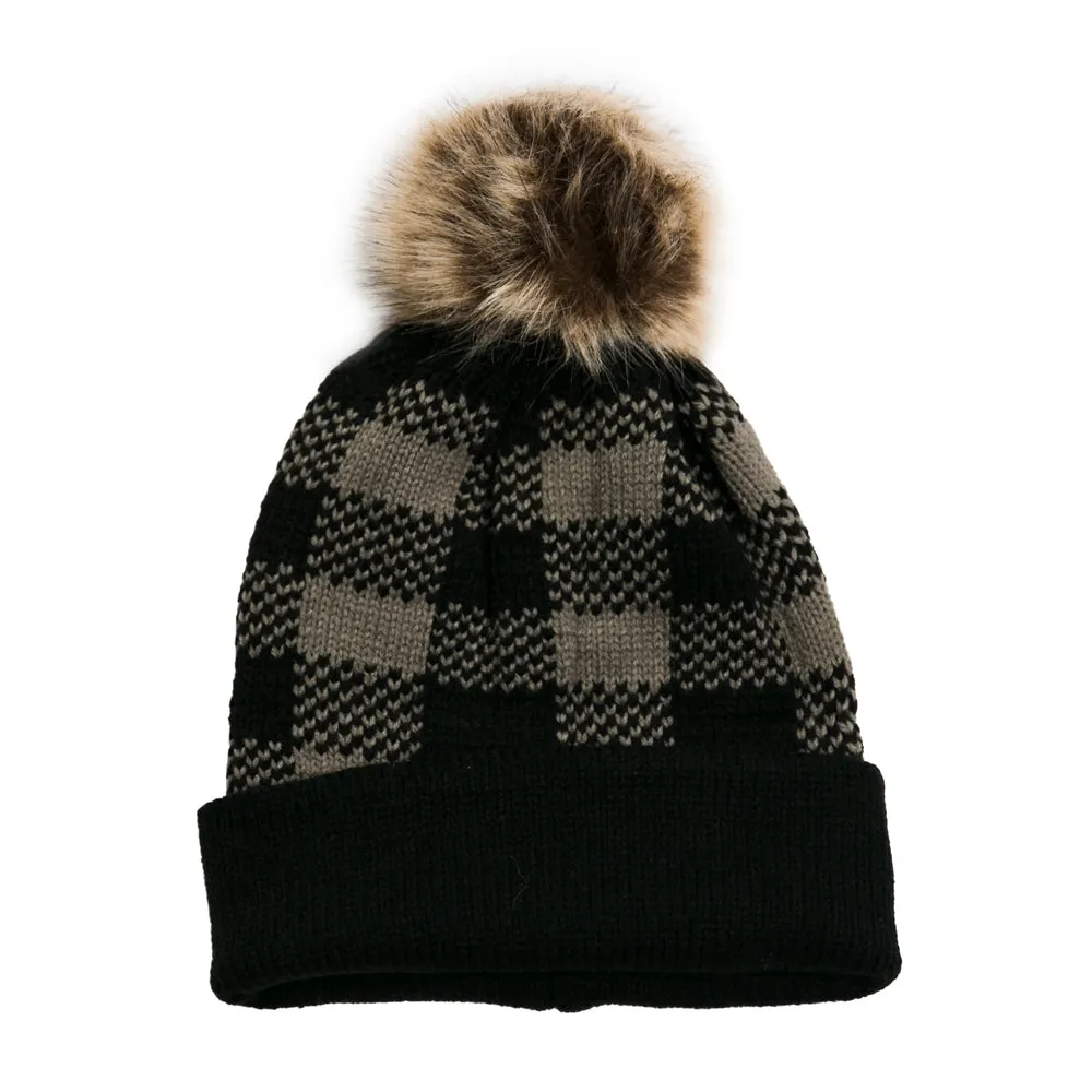 Buffalo Check Plaid Hat