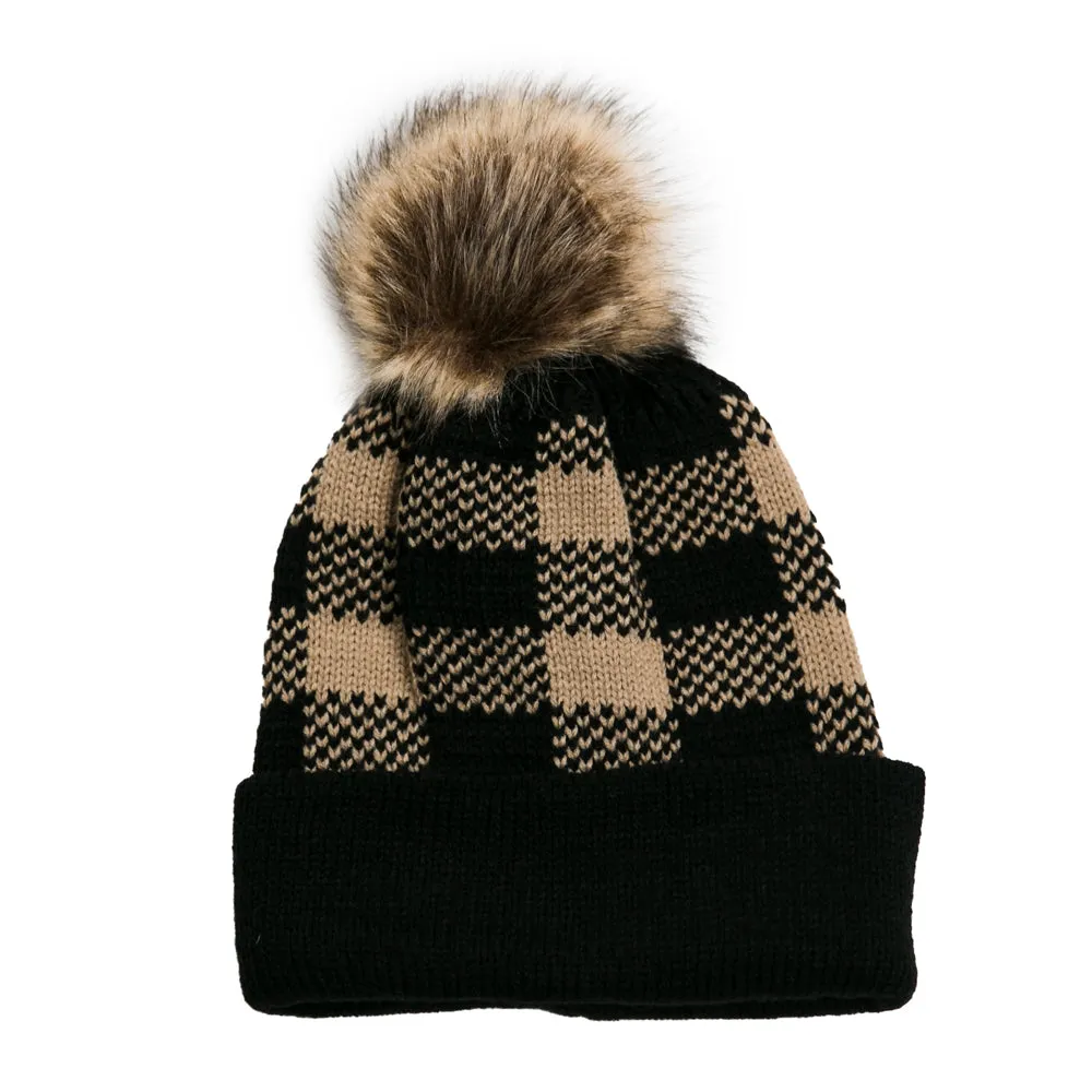 Buffalo Check Plaid Hat