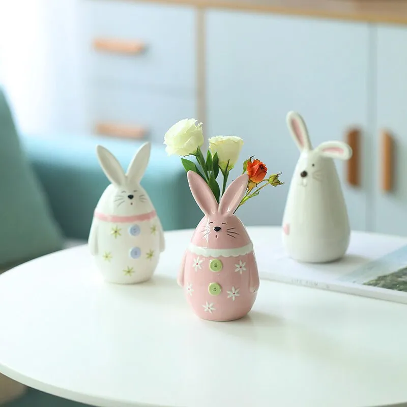 Bunny shaped Ceramic Flower Pot