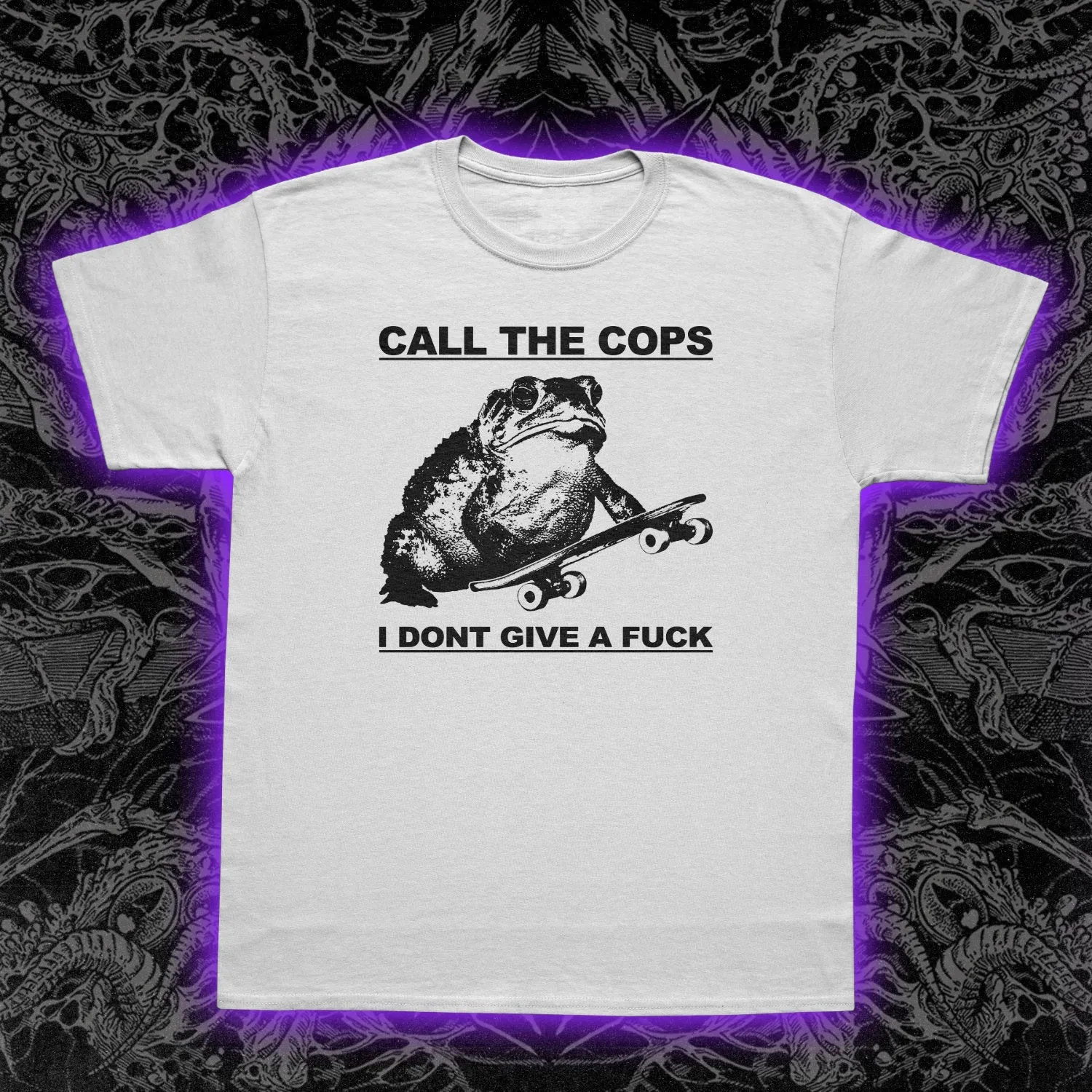 Call The Cops Frog Slim Fit Tee