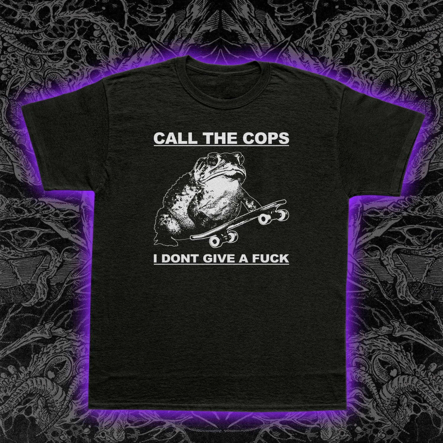 Call The Cops Frog Slim Fit Tee