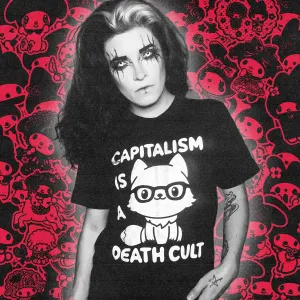 Capitalism Is A Death Cult Slim Fit Tee