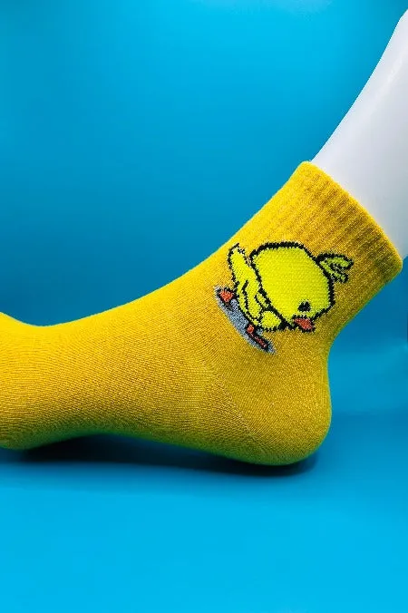 Cartoon Duck Socks