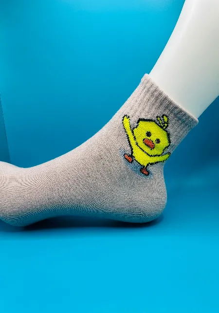 Cartoon Duck Socks