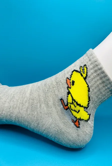 Cartoon Duck Socks