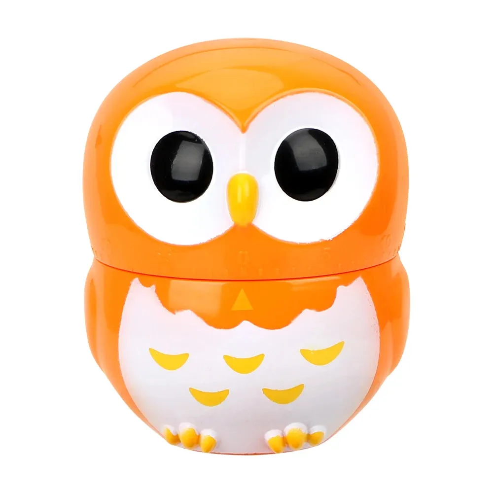 Cartoon Owl Kitchen Alarm Clock Timer