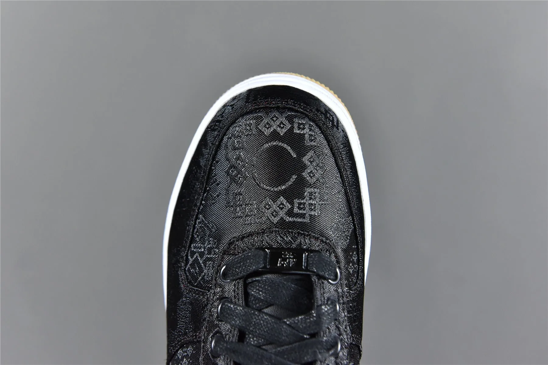 CLOT Fragment Design AF 1 Black Silk