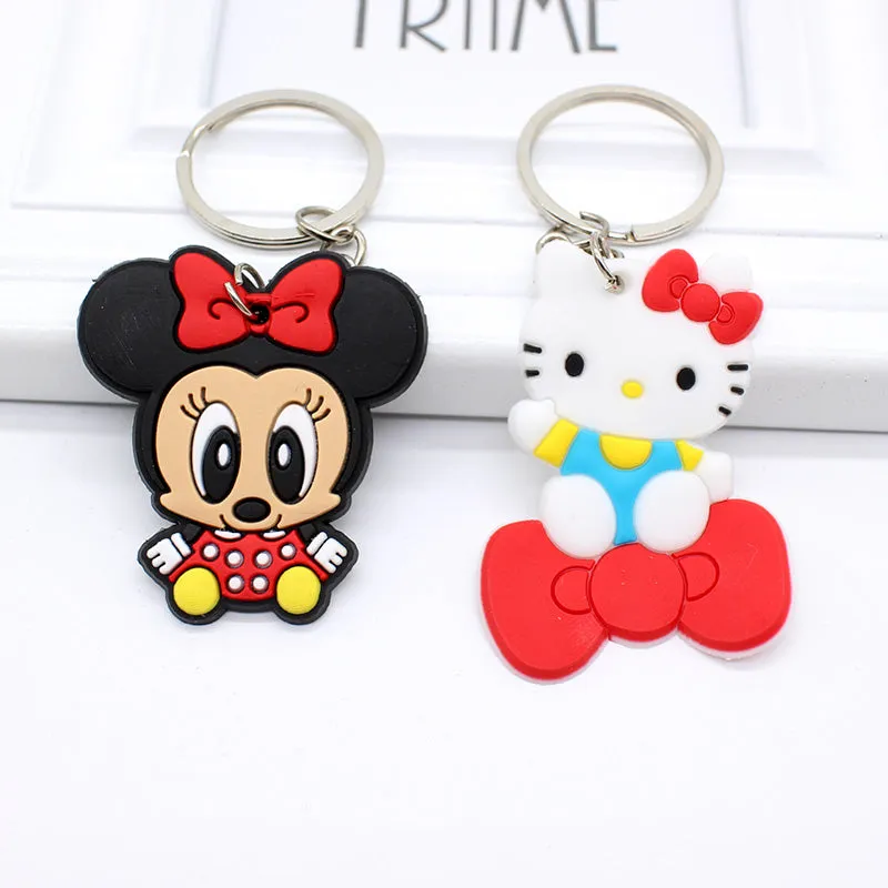 Cute Cartoon Character Keychains