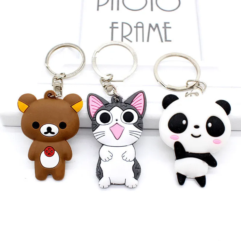 Cute Cartoon Character Keychains