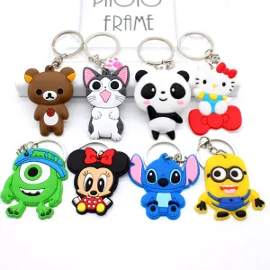 Cute Cartoon Character Keychains