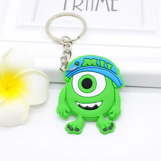 Cute Cartoon Character Keychains