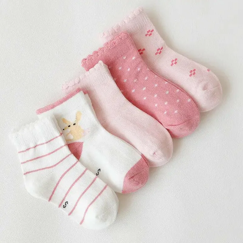 Cute Cartoon Themed Socks for Children (Unisex)