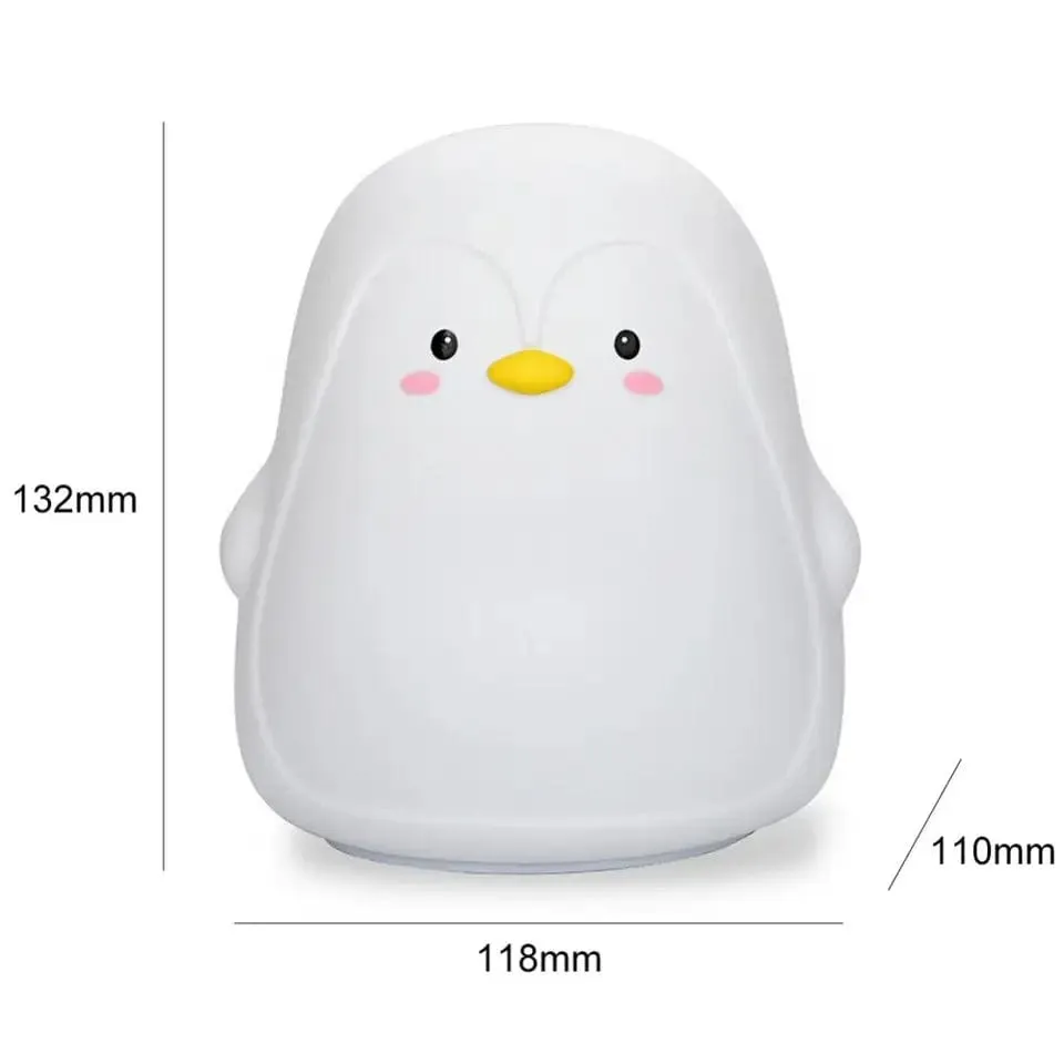 Cute Penguin 7 Color Changing Lamp For Kids