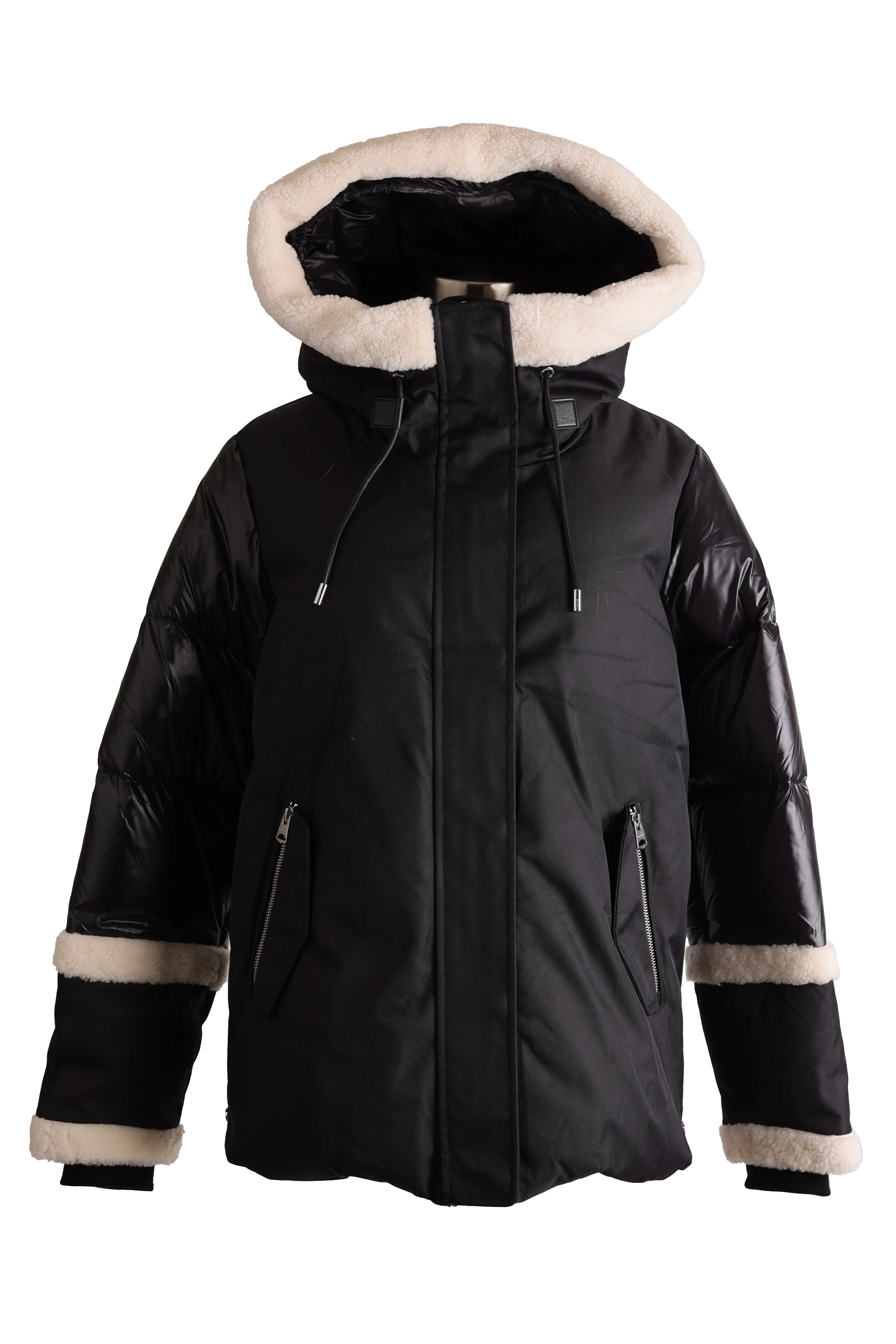 Cyrah Down Shealing Trim Parka