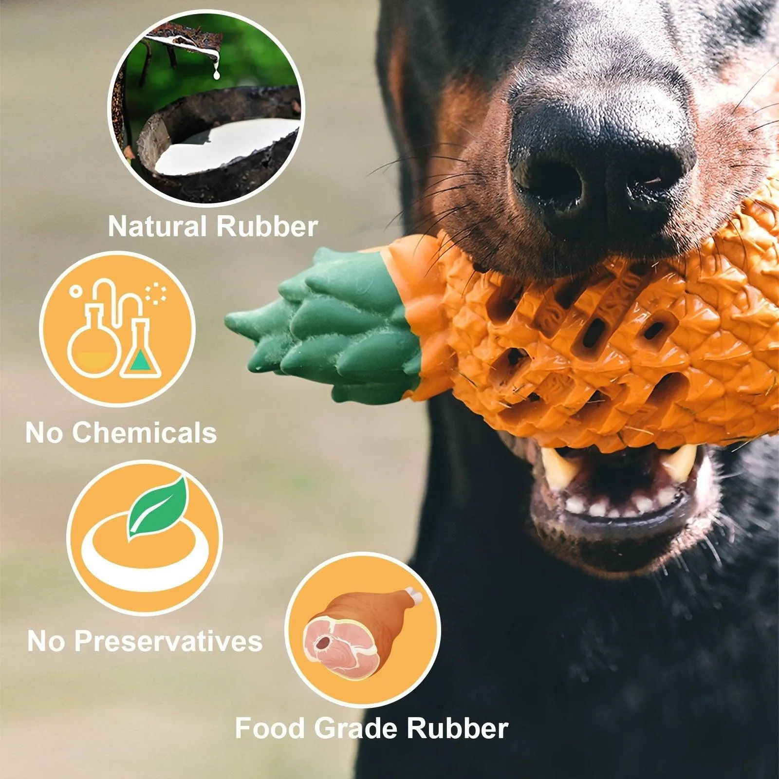 Durable Chew Toys for Aggressive Dogs - Tough & Dental Health