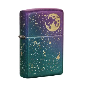 Engraved Starry Sky Iridescent Lighter