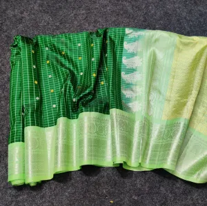 Gadwal pure handloom kuttu  silk saree - GPS49