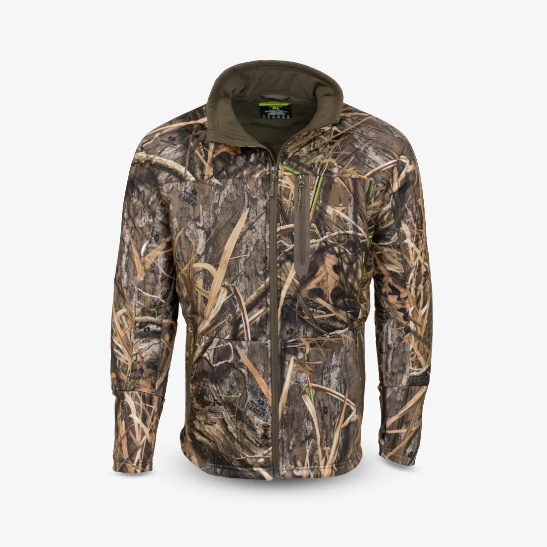 Gator Waders Mens Mossy Oak Habitat Bounty Insulator Jacket