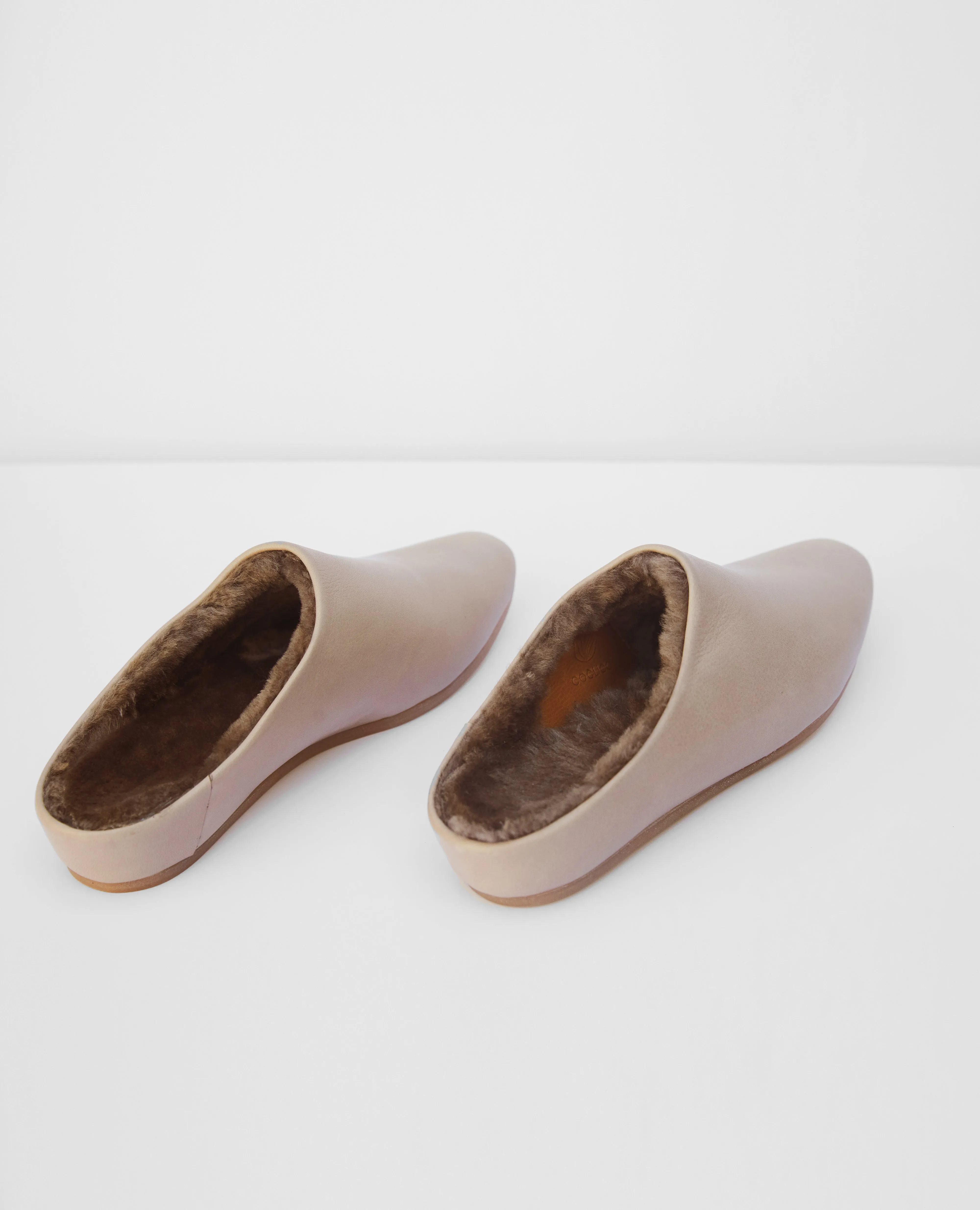 Gina Shearling Slide