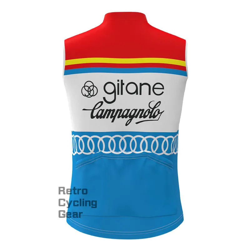 gitane Red Blue Retro Cycling Vest