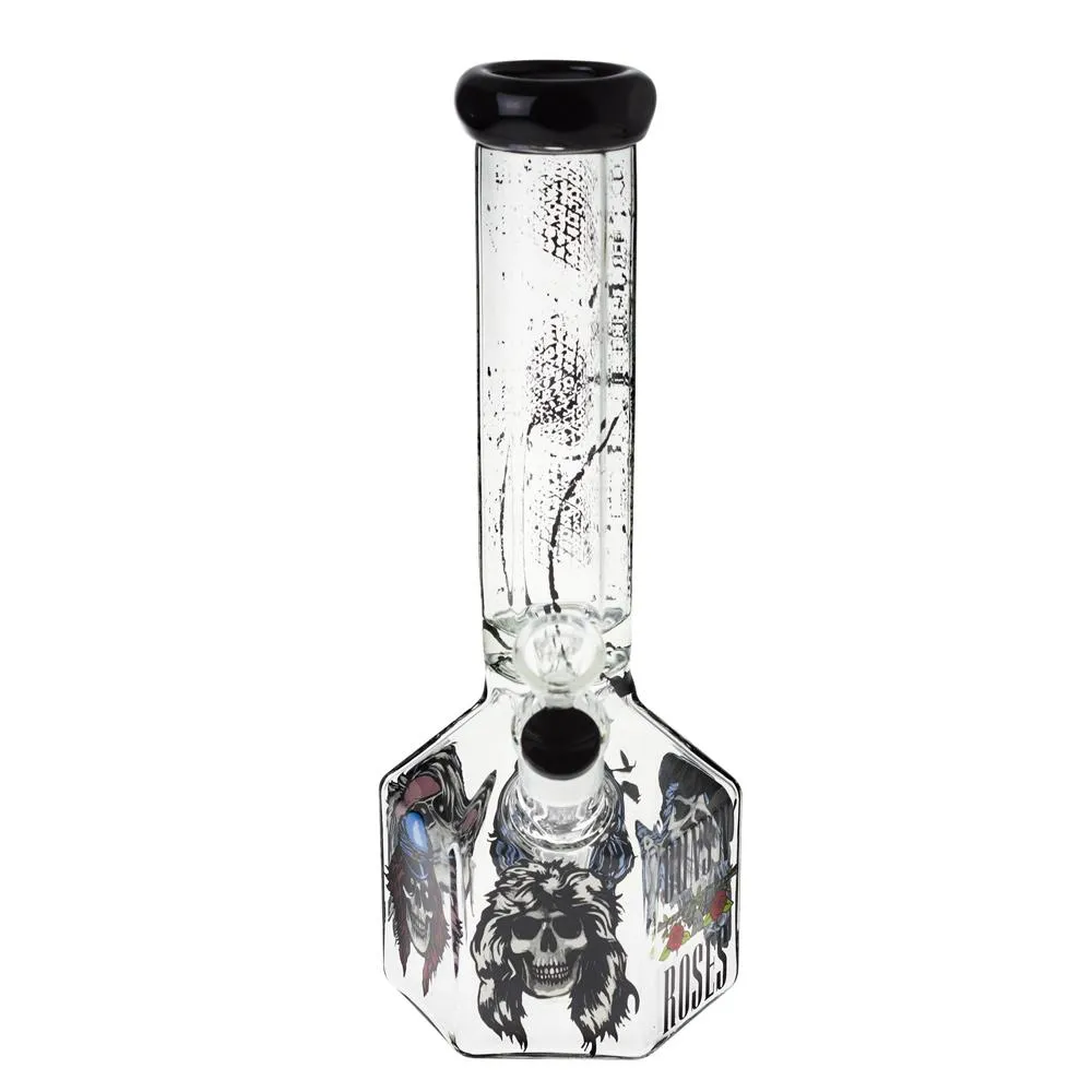 Hexagon Base Glass Bong