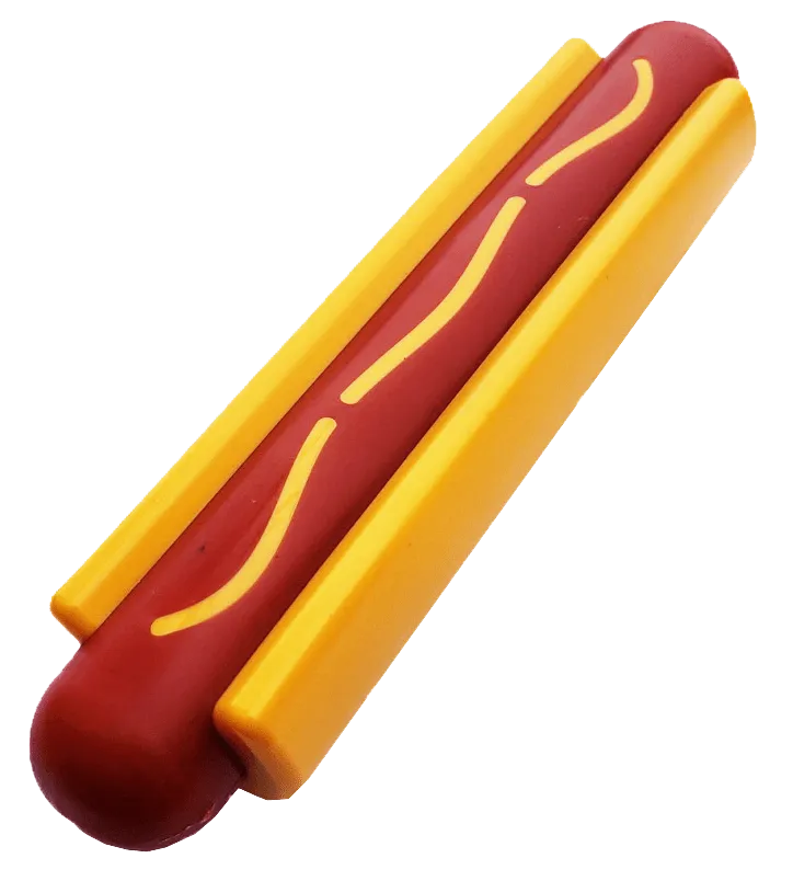 Hot Dog Ultra Durable Nylon Dog Chew Toy