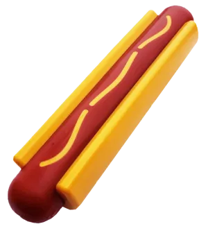 Hot Dog Ultra Durable Nylon Dog Chew Toy