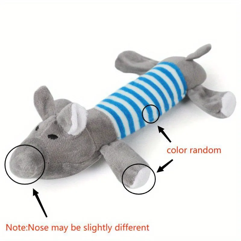 Interactive Durable Squeaky Dog Toys for Aggressive Chewers