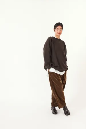 Kaval - Crew Neck Knit- Wool Sable