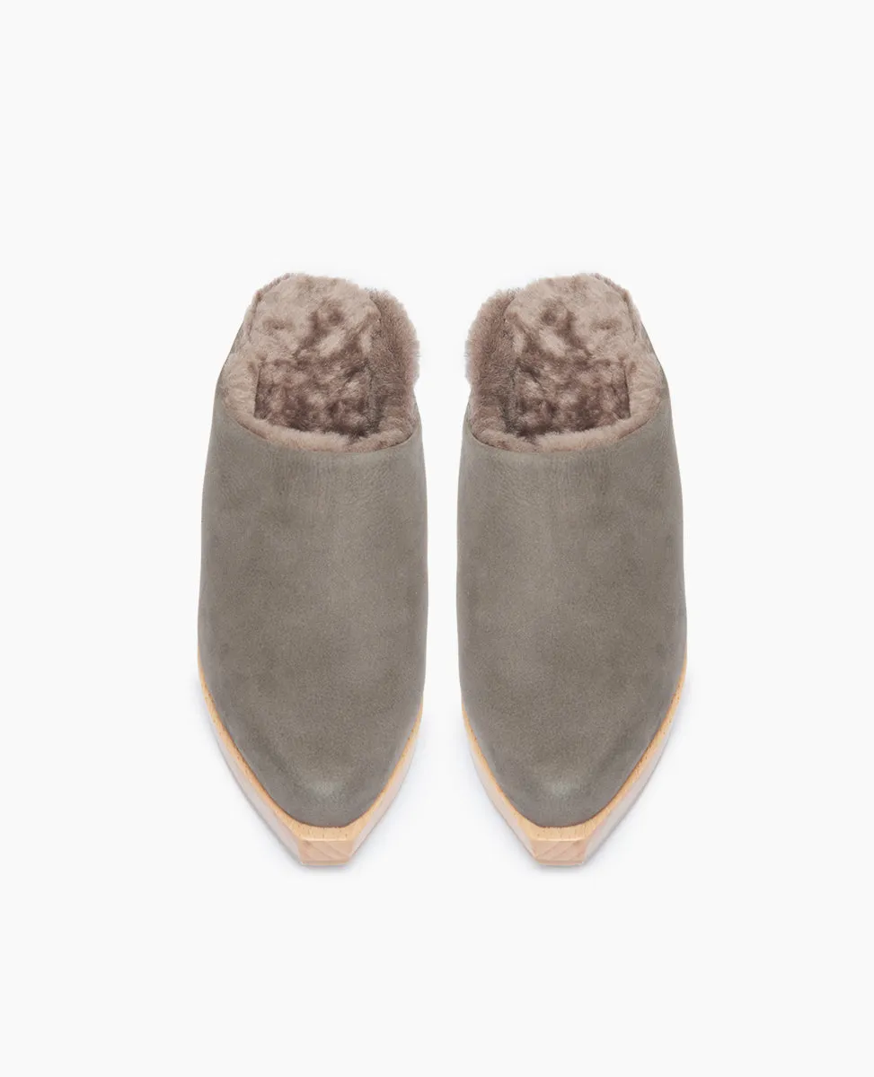 Kera Shearling Clog