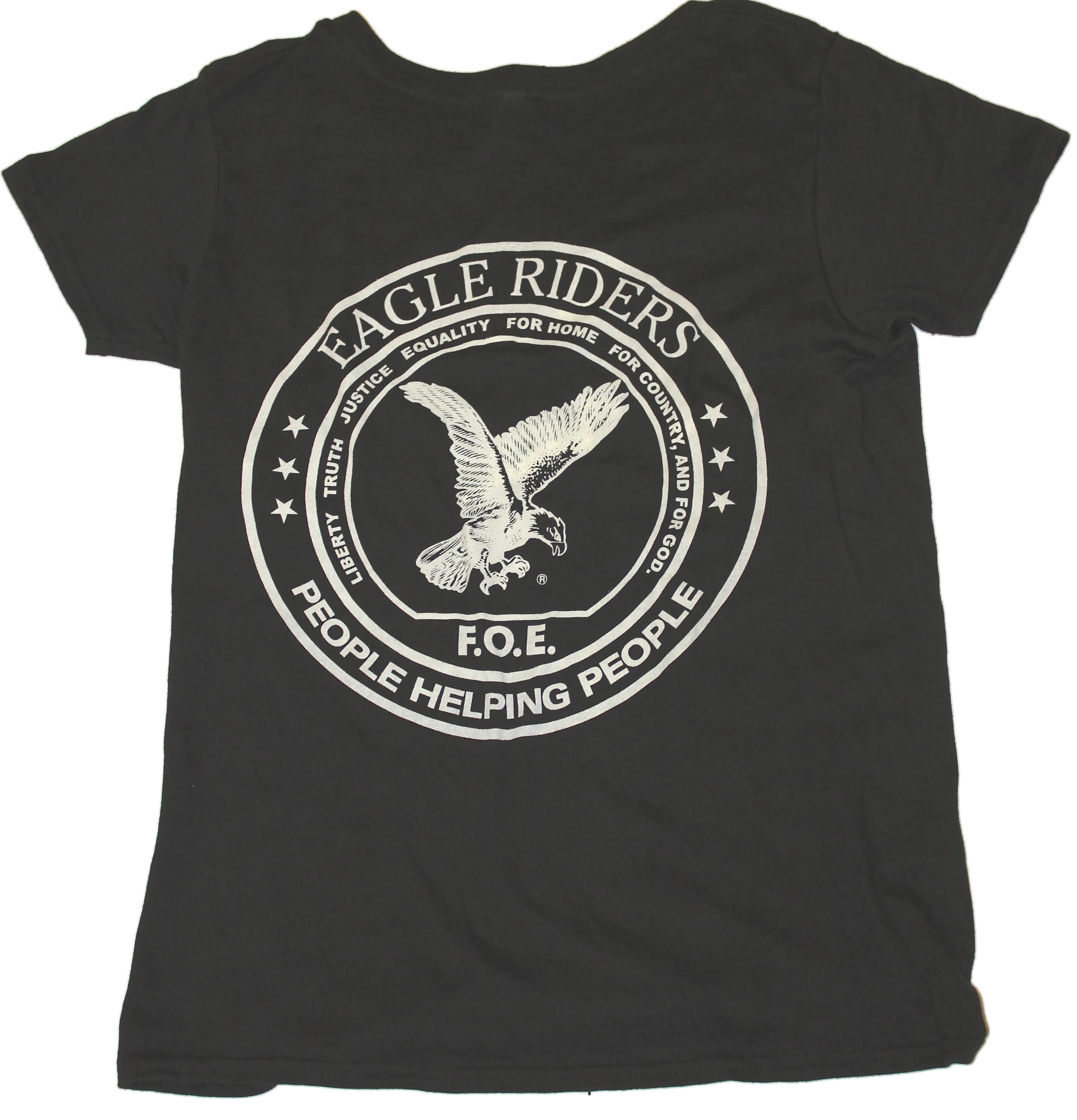 Ladies' Eagle Riders T-Shirt (Back Only) (#32)