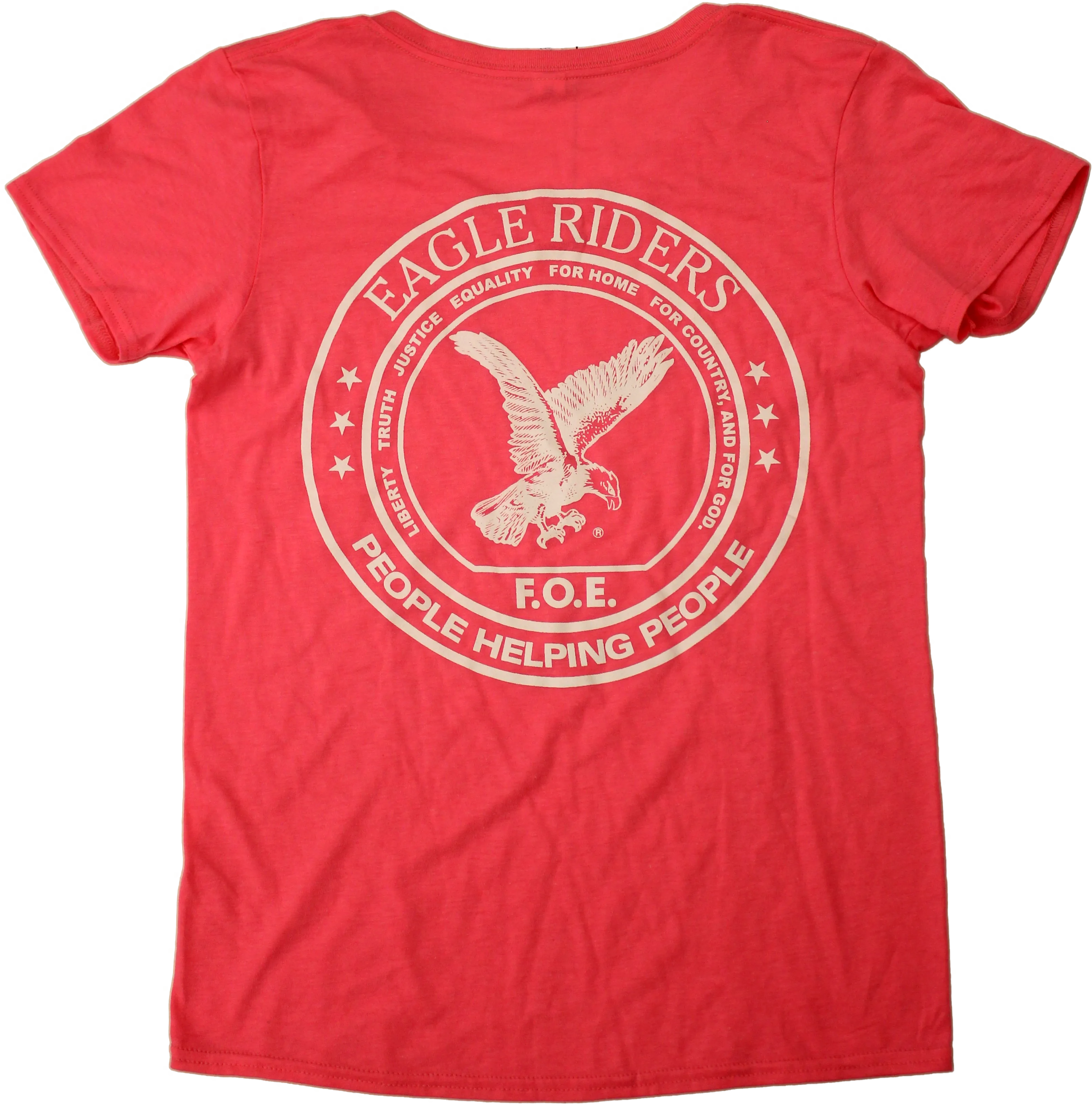 Ladies' Eagle Riders T-Shirt (Back Only) (#32)