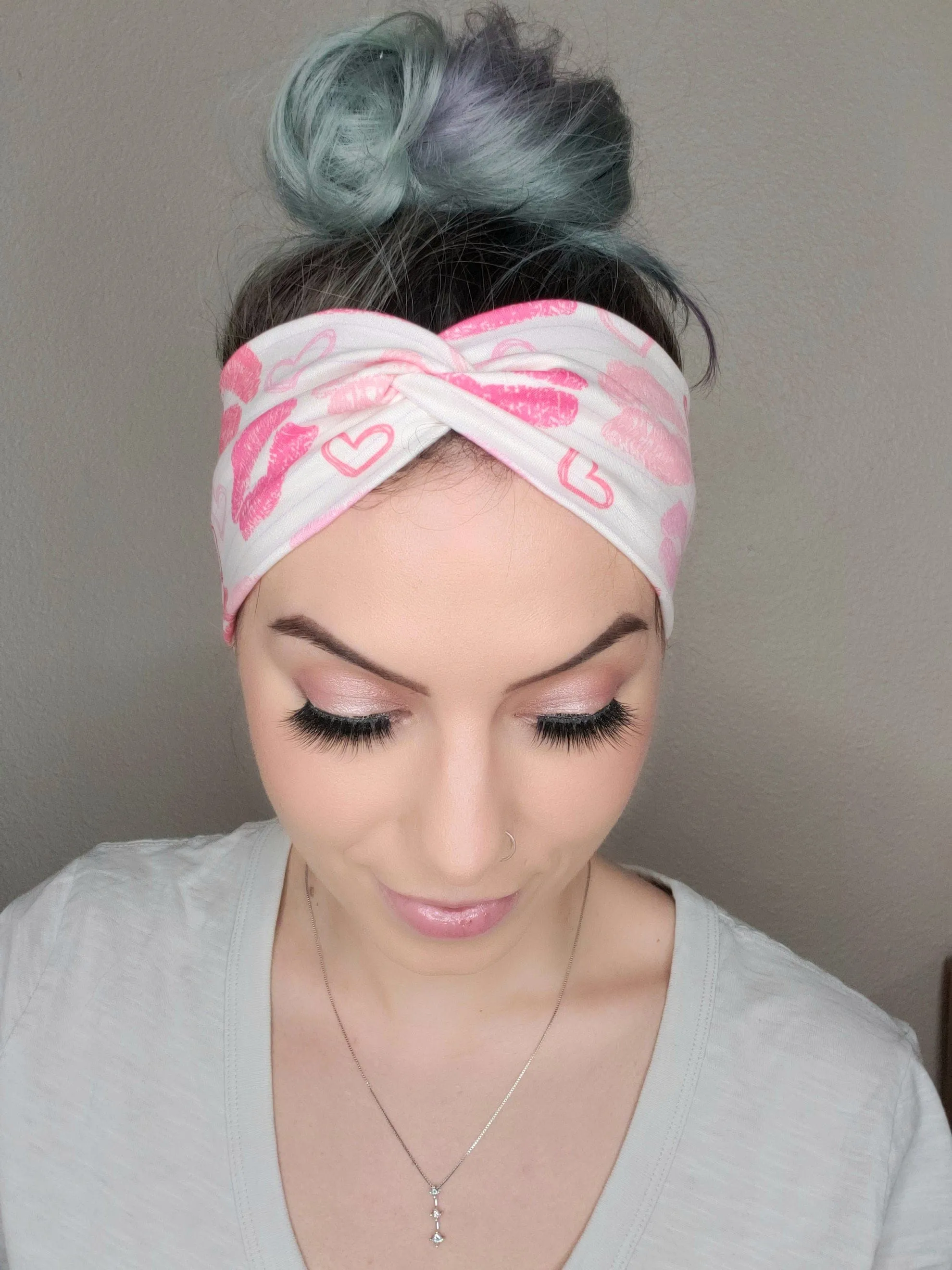 Lip & Hearts Headband