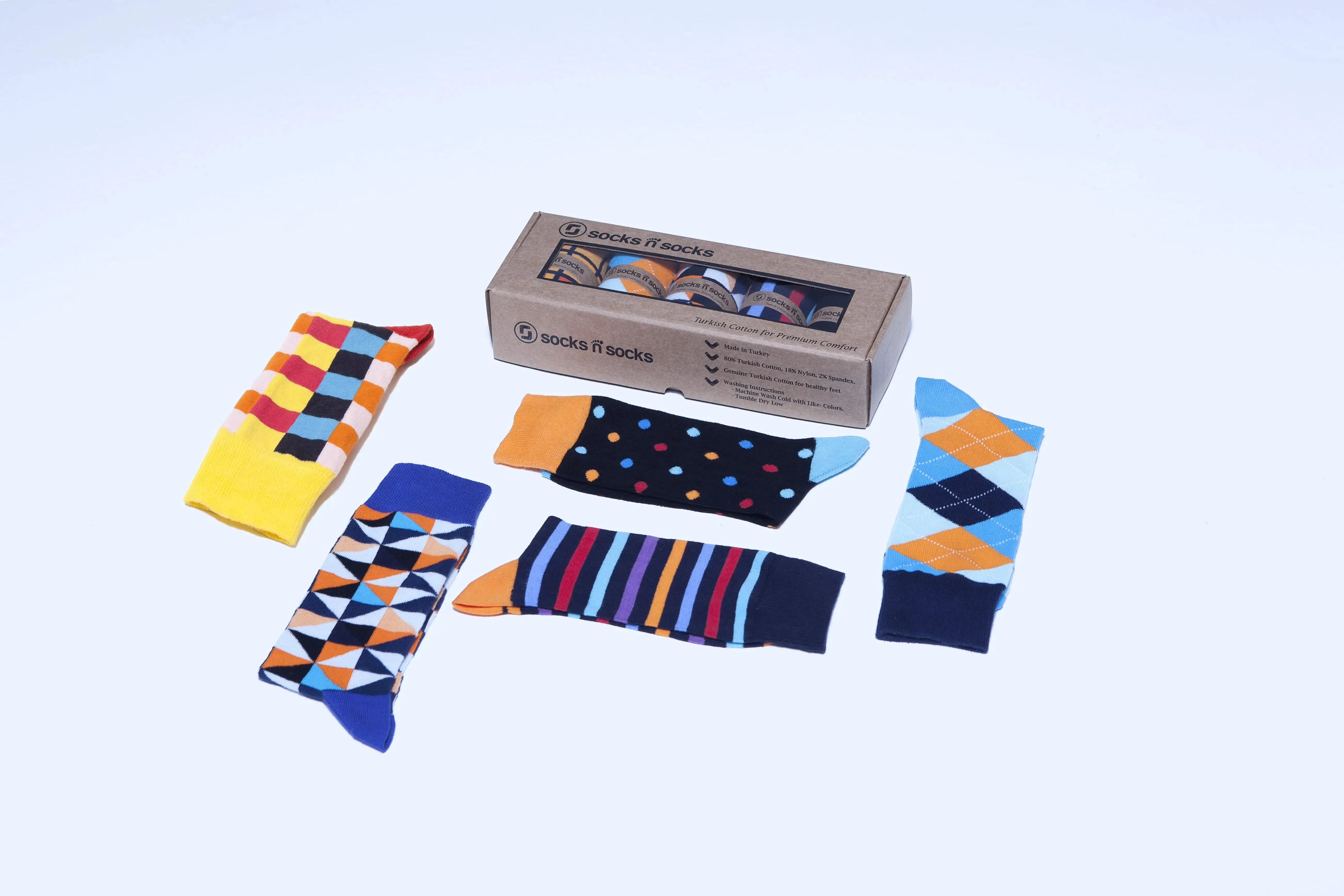 Men's Fashionable Mix Set Socks