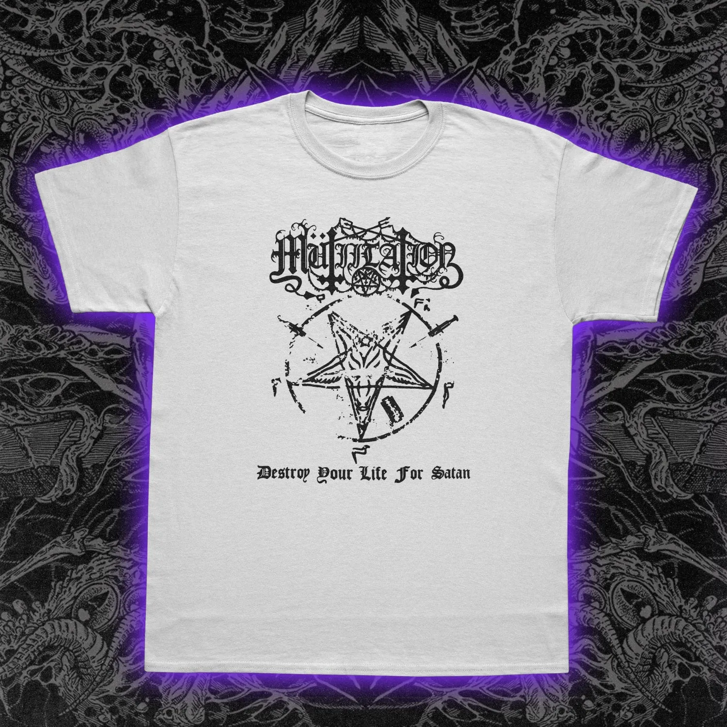 Mutiilation Destroy Your Life Slim Fit Tee