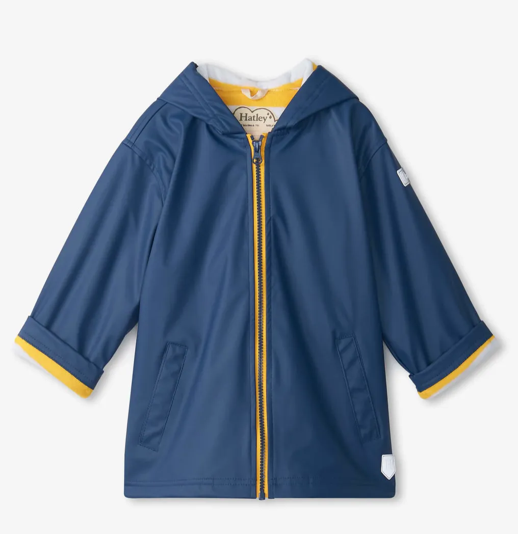 Navy & Yellow Splash Jacket