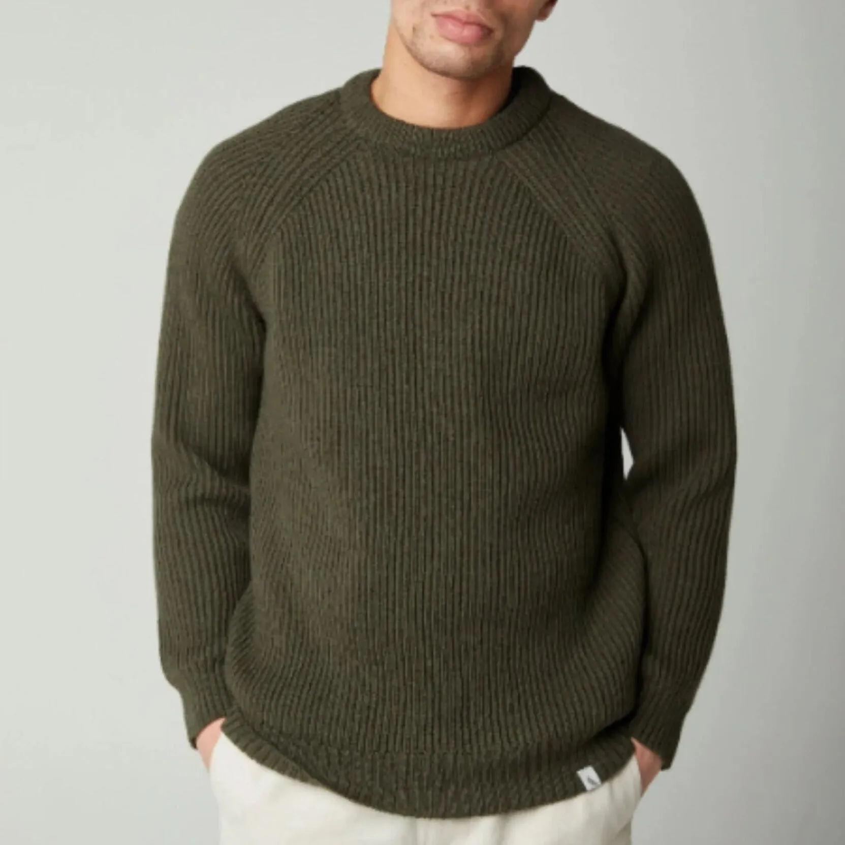 Olive Ford Crewneck Jumper Sweater