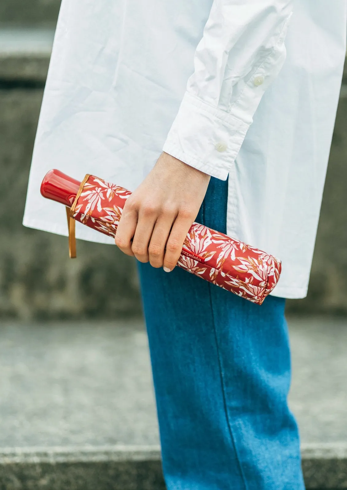 Paloma Floral Print Umbrella