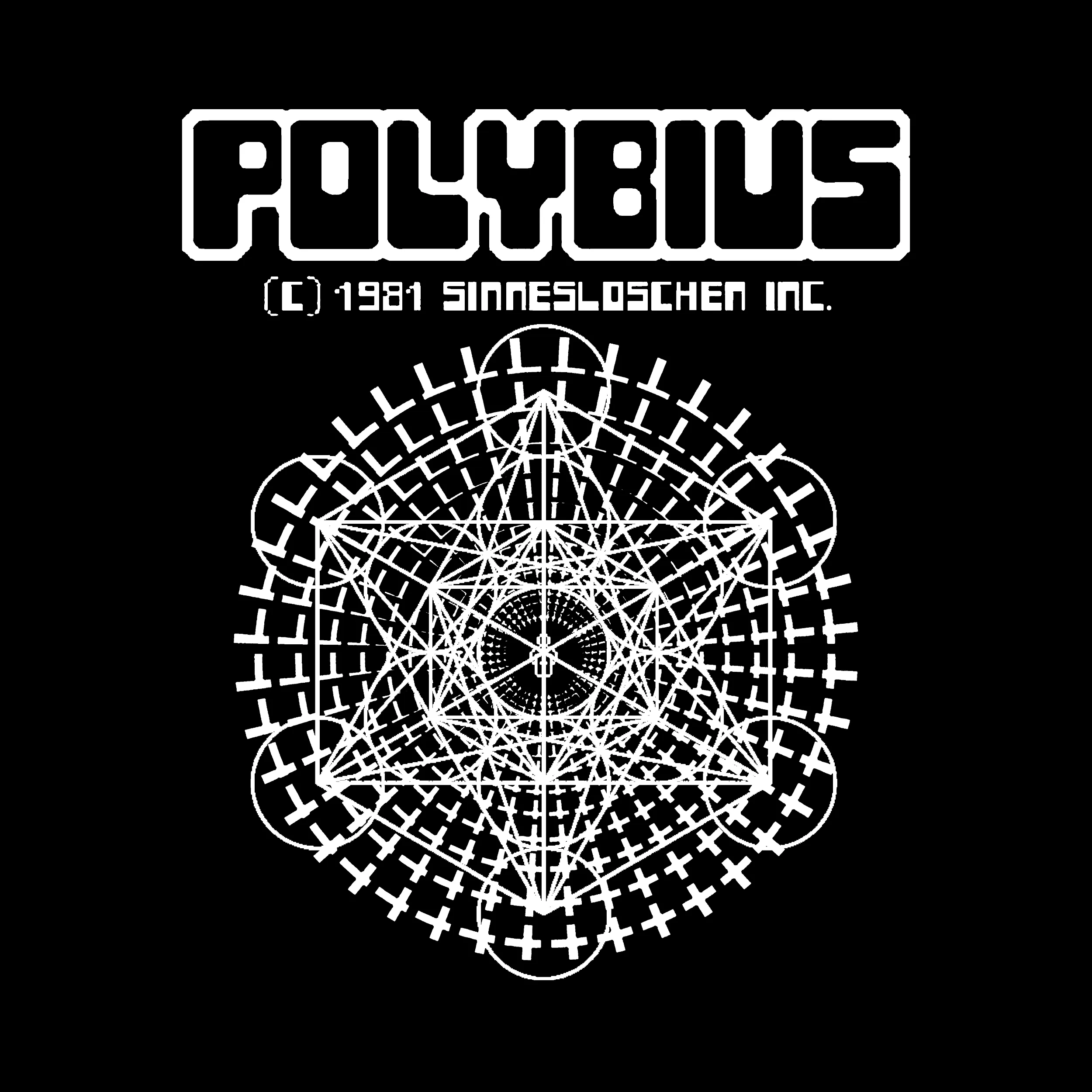 Polybius Videogame Slim Fit Tee